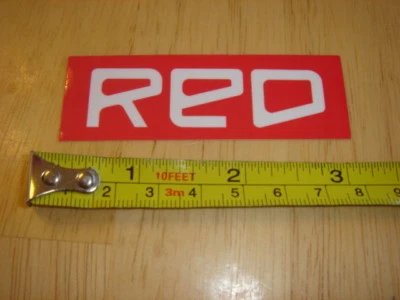 ANON Burton RED Snowboard Helmet STICKER Decal NEW R.E.D.