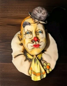 FIGURA PAYASO ARTÍFICE OTTANTA DECORATO A MANO HECHA EN ITALIA - Imagen 1 de 9