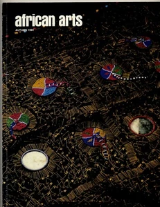 AFRICAN ARTS MAGAZINE AUTUMN 1994 VOLUME XXVII NUMBER 4, COMPLETE, VG SHAPE - Bild 1 von 4