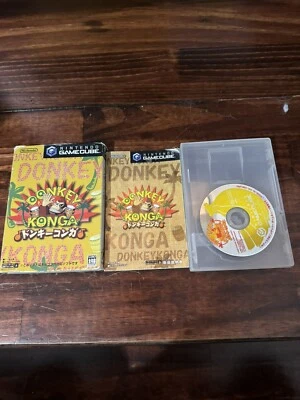 Nintendo GameCube Donkey Konga Complete In Box CIB Japan JPN | US SELLER - Image 1 of 4