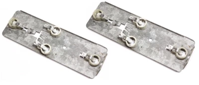 Juego de soporte de bandeja de bombilla de luz trasera 75-80 VW Rabbit MK1 80-93 Cabriolet Hella Foto 1 de 2