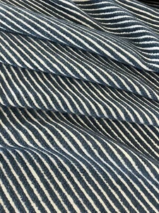 4.5 Yards Link Serenity Cobalt Designer Outdoor Upholstery Fabric - Picture 1 of 3
