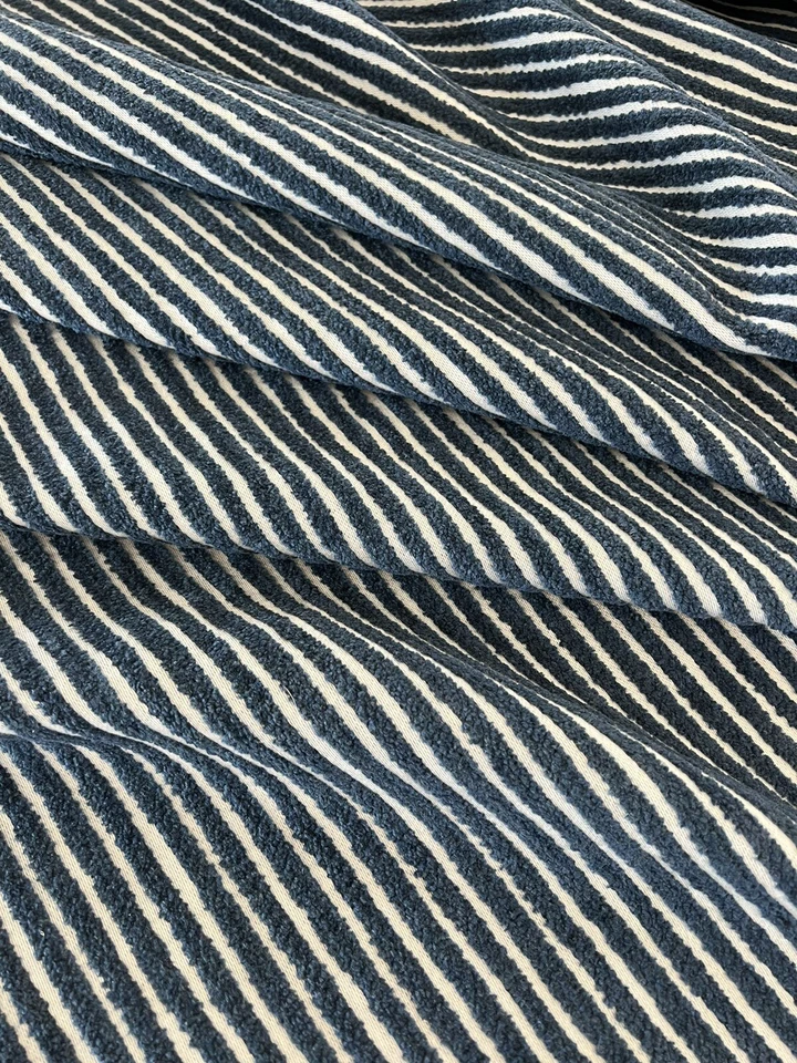 4.5 Yards Link Serenity Cobalt Designer Outdoor Upholstery Fabric - Image 1 of 3