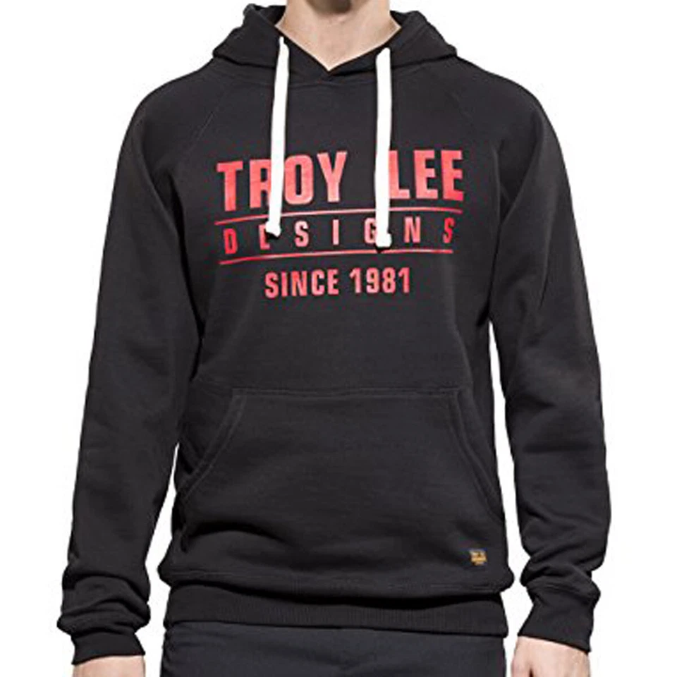 Troy Lee Designs  Pullover Hoody Black/Red Men's Small S (Was $60) *CLOSEOUT* - Image 1 of 1