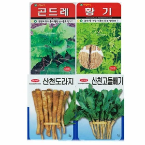 Korea vegetable herb seeds Tree Garden Seed Farm Agriculture Gondre곤드레황기도라지고들빼기c - Imagen 1 de 5