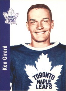 1994 Parkhurst Missing Link Hockey #132 Ken Girard Toronto Maple Leafs