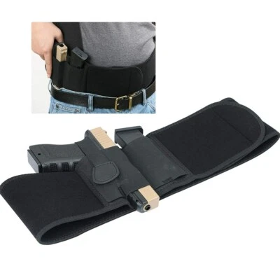 Concealed Carry Tactical Belly Band Holster Fits for HK USP Taurus G2C Beretta - Image 1 of 4
