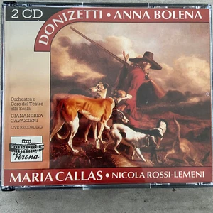 DONIZETTI: Anna Bolena - Callas /Gavazzeni -Live (2-CD-Box Verona 27090/91 -neu) - Imagen 1 de 3