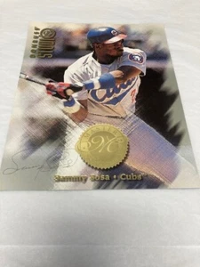 1997 Studio Master Strokes Sammy Sosa 8x10" #19 of 24 Card #0947/5000 - Picture 1 of 2
