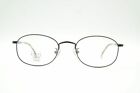 Jean Lafont Jura 49 Black Oval Glasses Frames Eyeglasses Neu