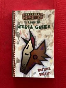 1997-1998 NHL Phoenix Coyotes media guide / Second season / Roenick / Tkachuk - Picture 1 of 1