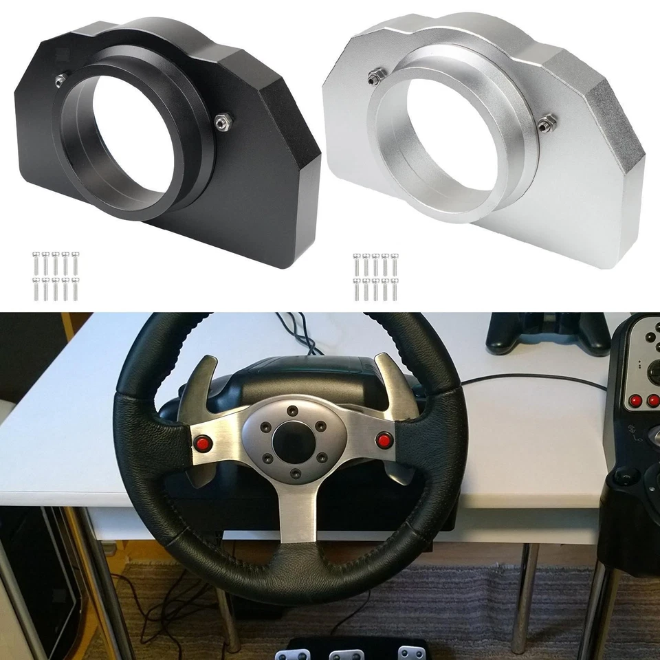 Game Steering Wheel Base Stand Bearing Seat Accessory Replace for G25 G27 G29 - Image 1 of 1