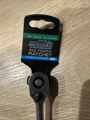 Power Torque 1/4" Drive Ratchet 100 Tooth PTT121620 - Image 1 of 2