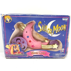 Vehículo de ciclo lunar Sailor Moon de colección Irwin Toys años 90 6" muñeca de aventura #3420 - Imagen 1 de 23