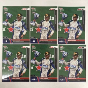 (5) 2025 Topps Now F1 Isack Hadjar #58 RC Rookie Secures First Podium In F1 Lot - Picture 1 of 3