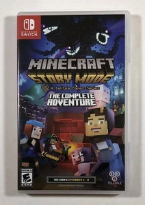 Minecraft Story Mode The Complete Adventure (Nintendo Switch) Ships Fast! - Picture 1 of 10