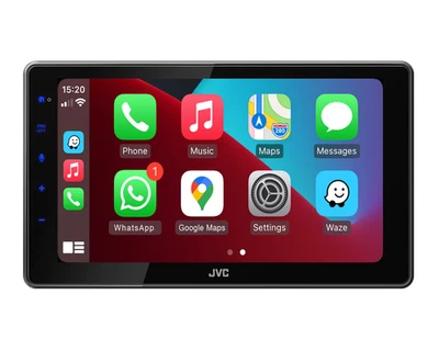 JVC KW-Z900DBW - 9 Inch HD Digital Media Wireless CarPlay Android Auto Mirroring - Image 1 of 4