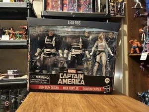 Marvel Legends 3 Pack Dum Dum Dugan/Nick Fury JR./Sharon Carter - Picture 1 of 8
