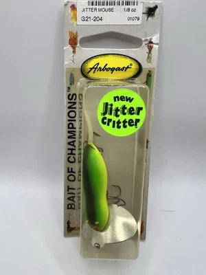 Винтажная джиттер-мышь Arbogast G21-204 в оригинальной коробке - Изображение 1 из 4