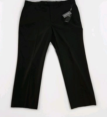 Michael Kors Mens Marvin Classic Dress Pants Slacks Black 40x32 (measure 40×27) - Image 1 of 4