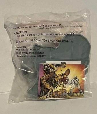 Juego de figuras de juguete de comida para niños X-MEN Rogue vs Avalanche Hardee’s de colección 1995 - ¡NUEVO/NUEVO EN PAQUETE! Foto 1 de 4