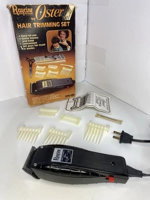 Raycine - Oster машинка для стрижки волос комплект модель 274-09 винтажный б/у проверен - Изображение 1 из 4