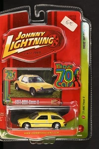 1977 AMC Pacer X Yellow 1:64 Johnny Lightning Those 70's Cars Sealed Package - Picture 1 of 4