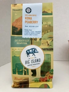 Granos de café Big Island Hawaiian Kona Peaberry - Imagen 1 de 12
