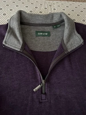 Orvis Suéter Hombre M Pima Algodón, Tencel Foto 1 de 4