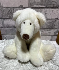 Parky the Polar Bear by Sara Lee Soft Plush Toy Bean Toy 14” - Picture 1 of 6