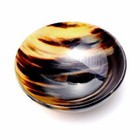 Hornschale - Mittelalter Hornschüssel 15cm Schale Soap Dish LARP Horn Bowl