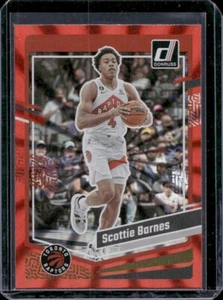 Scottie Barnes 2023-24 Panini Donruss Red Holo Laser Border /99 - Picture 1 of 3