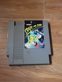 Skate or Die (Nintendo) Tested & Authentic NES