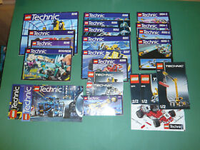 LEGO 8248, 8270, 8251, 8207, 8418, Technic / Instructions