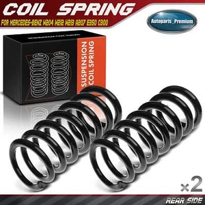 2x Rear Left & Right Coil Spring for Mercedes-Benz W204 W212 W213 A207 E350 C300 - Picture 1 of 9