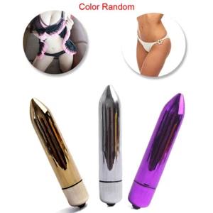 1pz Mini Potente Donna Forma di Proiettile Massaggio Vibrante Personale Sensazione Comfort - Foto 1 di 12