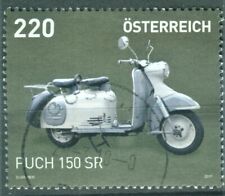 Österreich 2017 Oldtimer Motorräder Motorroller Puch 150 SR ANK 3371, Mi 3342 ⊙