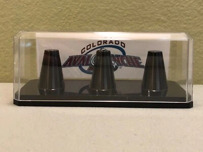 Vitrine Colorado Avalanche personalizada NHL Stanley Cup Champions hóquei 3 anéis - Imagem 1 de 2