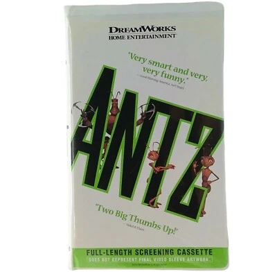 ANTZ VHS 1998 Pre-Release Full Length Screening Copy - Image 1 of 3