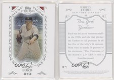 2009 Topps Sterling Framed White /50 Whitey Ford #44 HOF