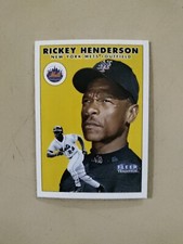 2000 Fleer Tradition Baseball #390 Rickey Henderson NM 000328 read description 
