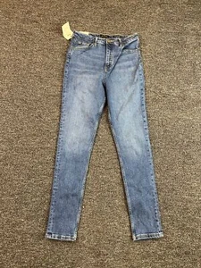 Free Assembly Skinny Fit  Jeans Size 16 Reg Dark Wash Stretch Waist NWT - Picture 1 of 6