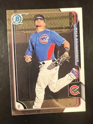 2015🔥Kyle Schwarber🔥Bowman Chrome ROOKIE #BCP58 Phillies Slugger - Image 1 of 2