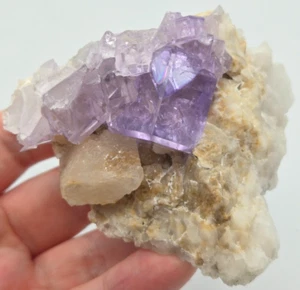 +++ FLUORITE, CALCITE LLAMAS QUARRY, ASTURIAS, SPAIN +++ - Picture 1 of 8