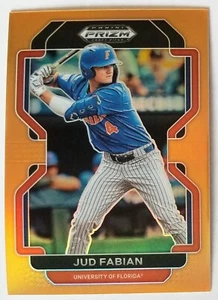 2022 Panini Prizm Draft Picks Jud Fabian NEON ORANGE Base 31/50 #PDP67 - Picture 1 of 2