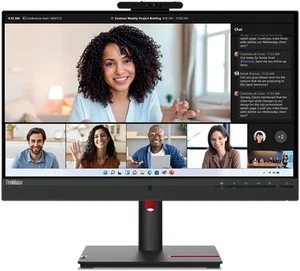 Lenovo ThinkVision T24mv-30 23.8-inch FHD VoIP USB-C Monitor :: 63D7UAT3UK (Moni - Picture 1 of 6