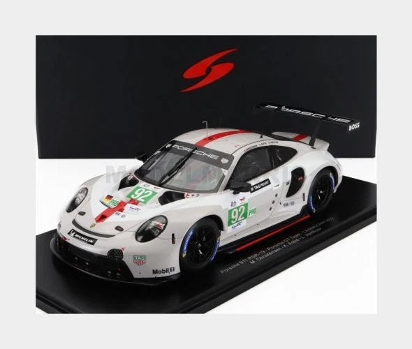 SPARK MODEL 18S819 PORSCHE 911 RSR N.92 24 H LE MANS 2022 ESTRE-VANTHOOR-CHRISTE