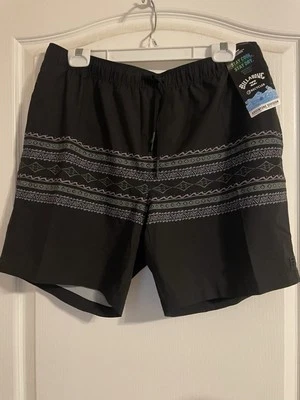 Новый с Ярлыками Billabong AD средней длины Surftrek эластичный пояс шорты плавать LRG Beach Resort - Изображение 1 из 4