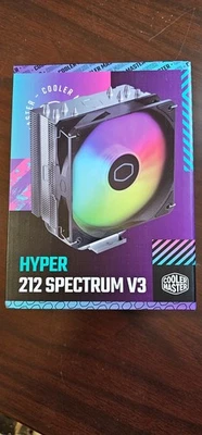 COOLER MASTER HYPER 212 SPECTRUM V3 ARGB CPU ENFRIADOR DE AIRE 120MM RR-S4NA-17PA-R1 Foto 1 de 4