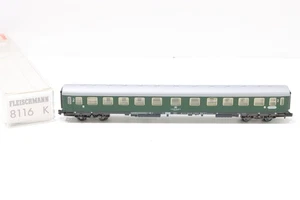 N Fleischmann 8116 K DB carrozza treno rapido vagone compartimentale carrozza passeggeri IMBALLO ORIGINALE/N59 - Foto 1 di 2